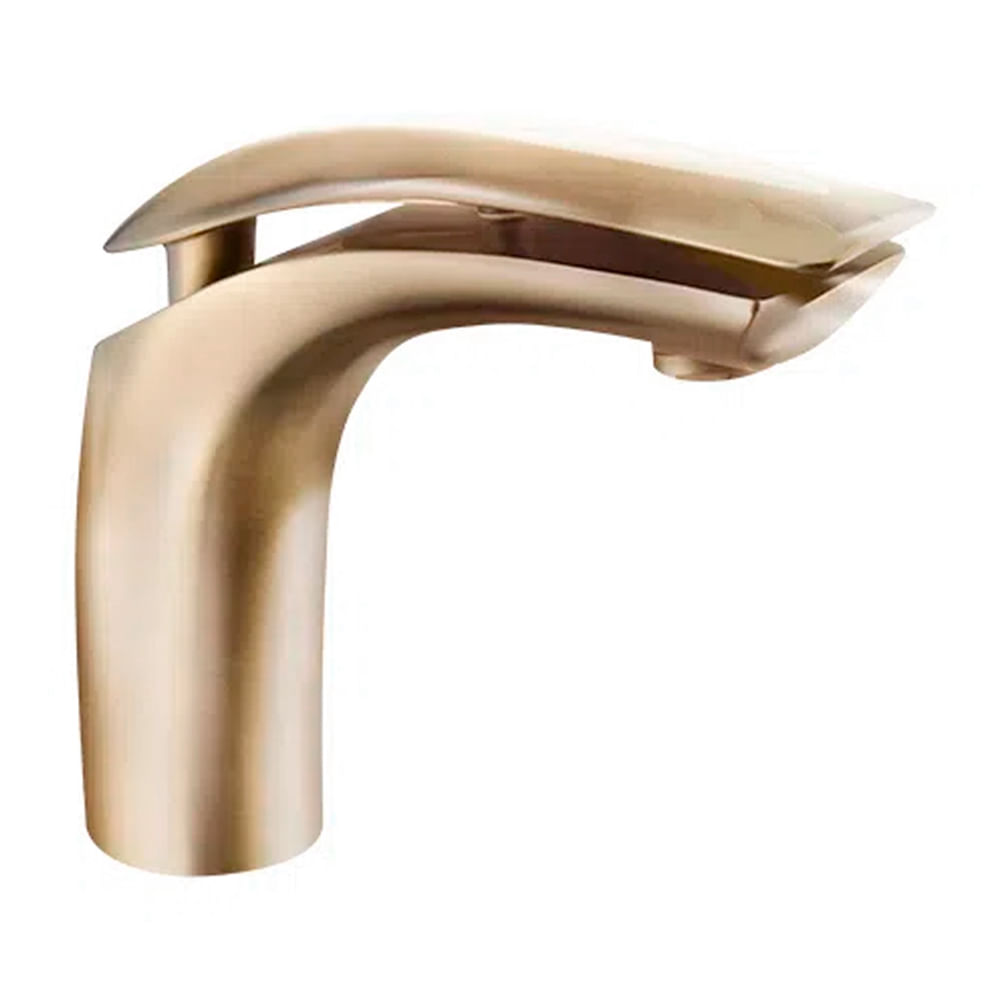 Mezcladora para Lavatorio Monocomando Vainsa Martini Baja Gold