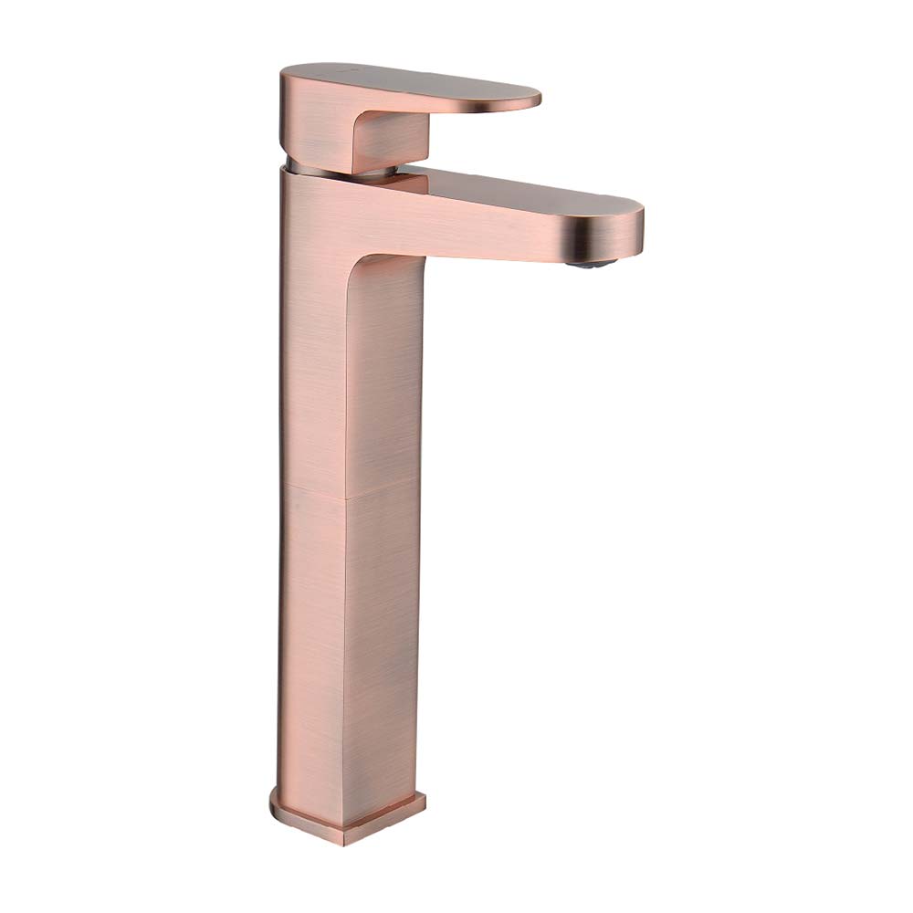 Mezcladora para Lavatorio Monocomando al Mueble Trebol Oxford Alta Cobre Cromado