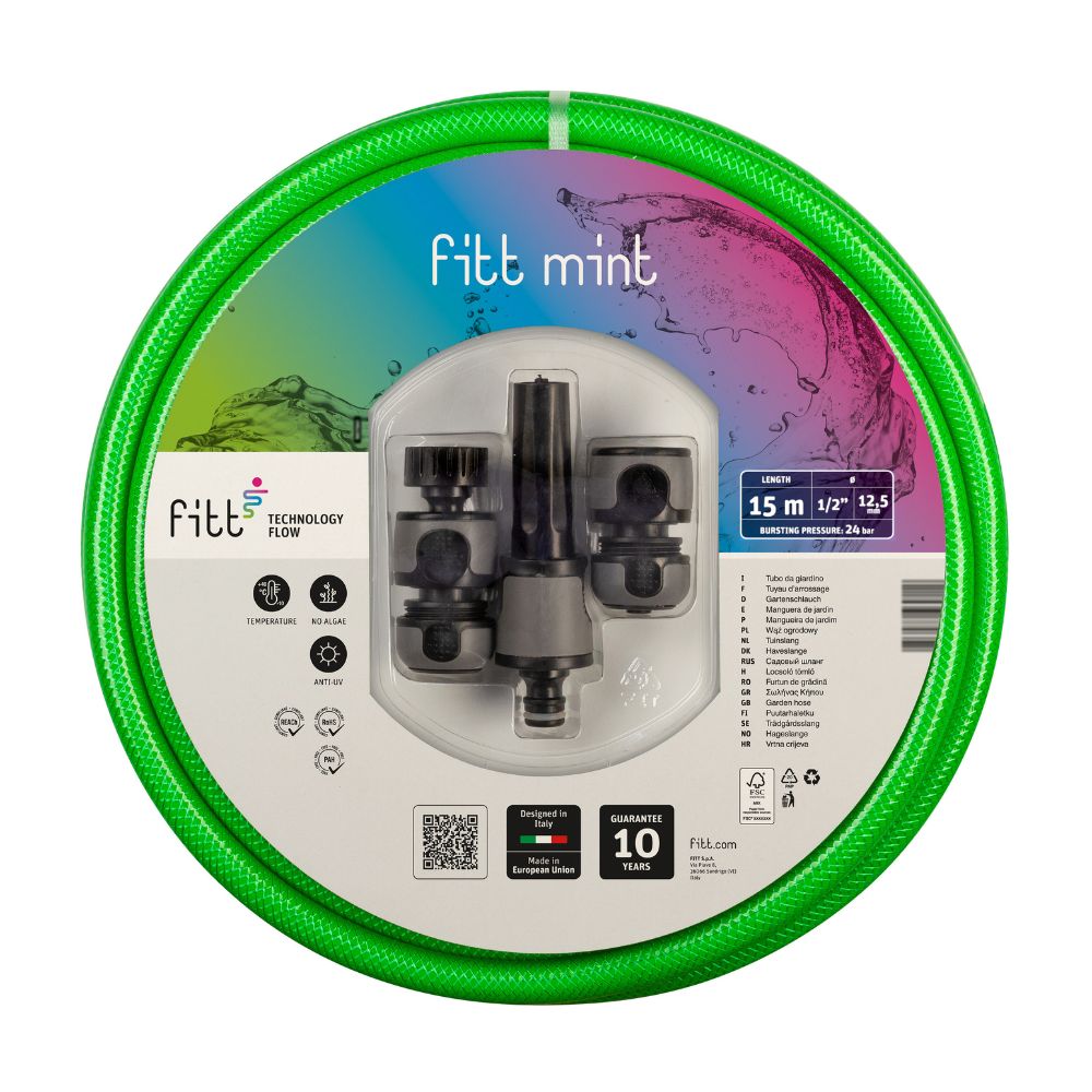 Manguera Fitt Mint 1/2"" 15m Kit