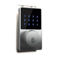 Cerradura Smart Nexxt NHSD100 de Acero Inoxidable con Conexión Wifi