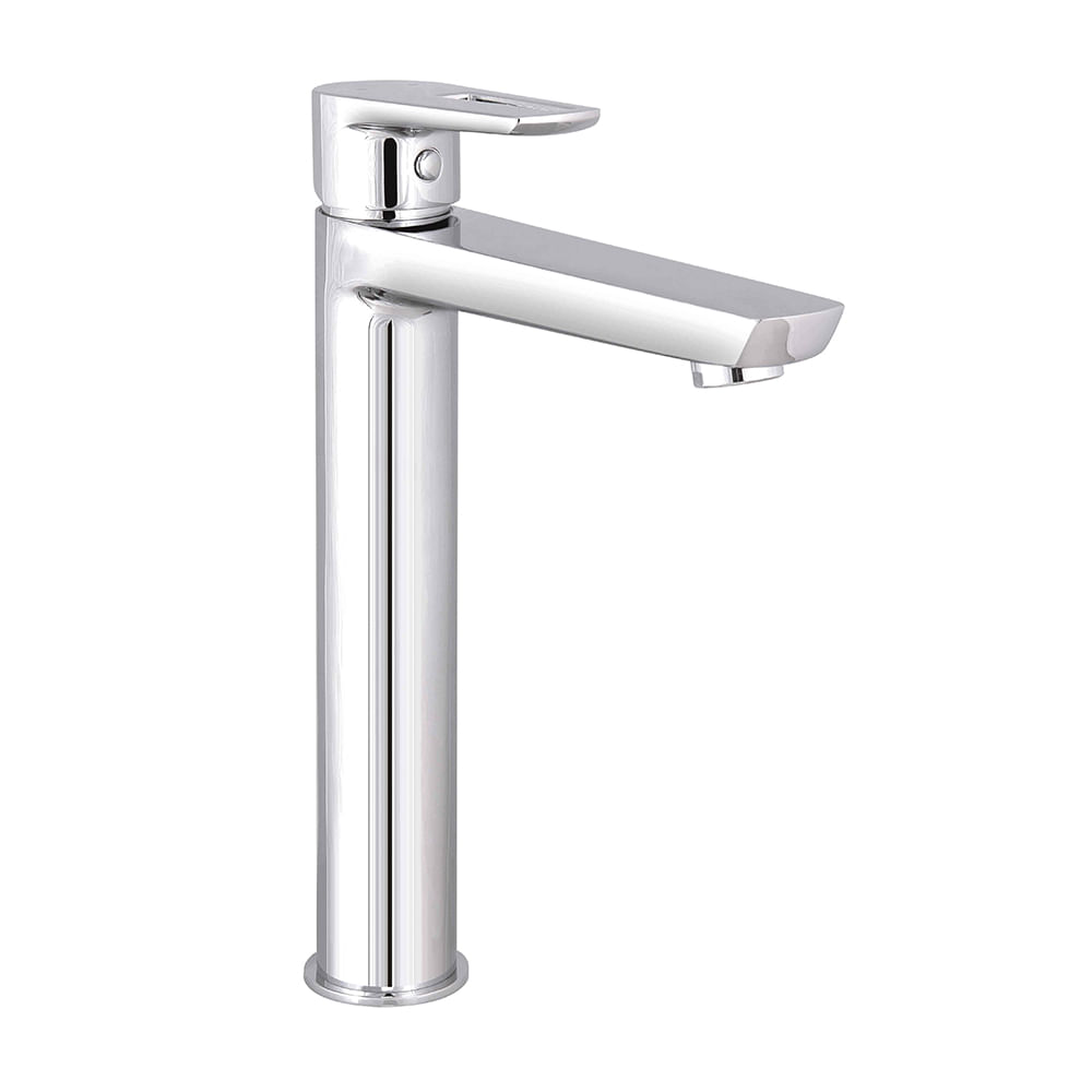 Mezcladora para Lavatorio Monocomando al Mueble Trebol Tempra Alta Plata Cromado
