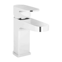 Mezcladora para Lavatorio Monocomando Trebol Oxford Baja Plata Cromado