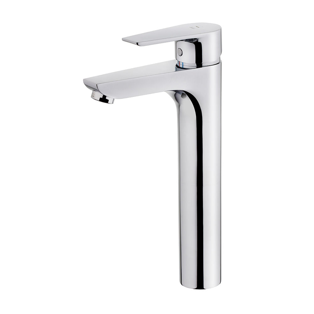 Mezcladora Monocomando Teka Calviá Alta Acero Inoxidable