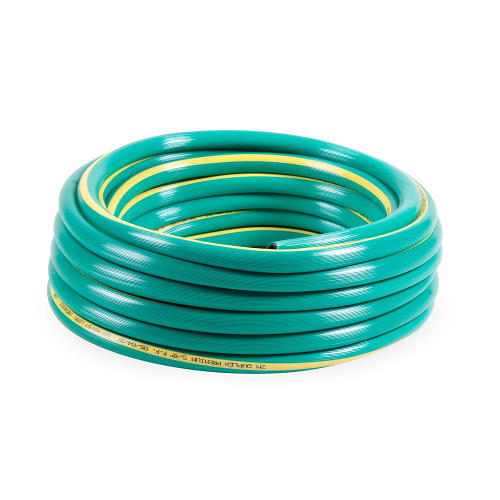 Manguera 2M Duplex Premium 5/8" x 15 metros Verde/Amarillo