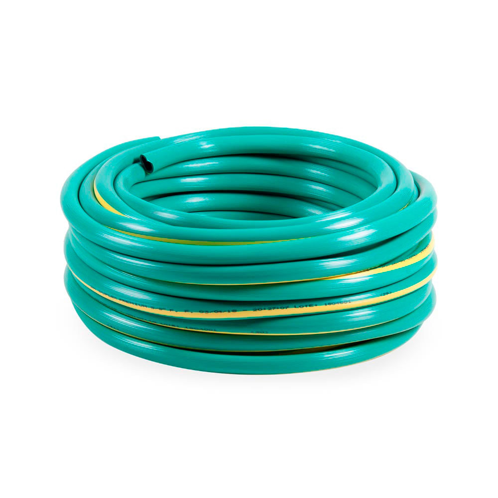 Manguera 2M Duplex Premium 3/4" x 25 metros Verde/Amarillo