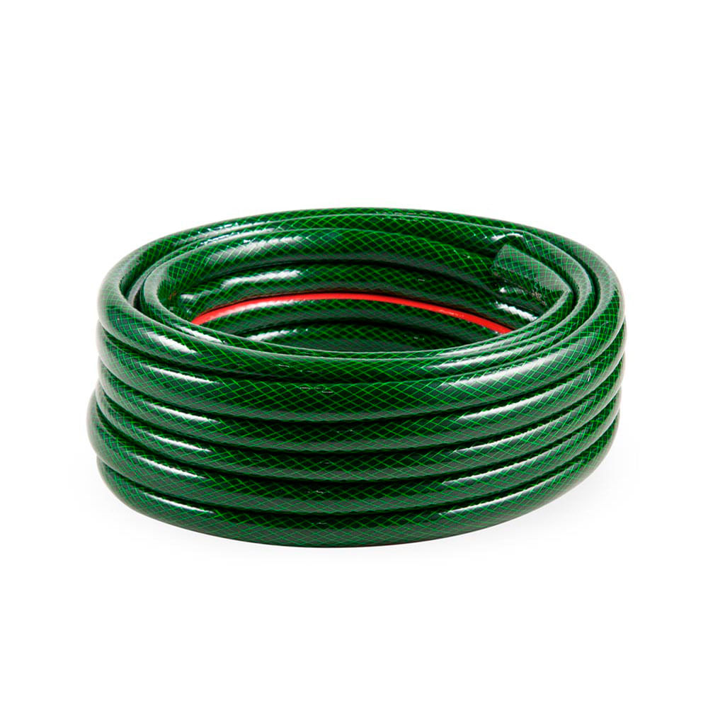 Manguera 2M Reforzada 5/8" x 25 metros Verde/Rojo