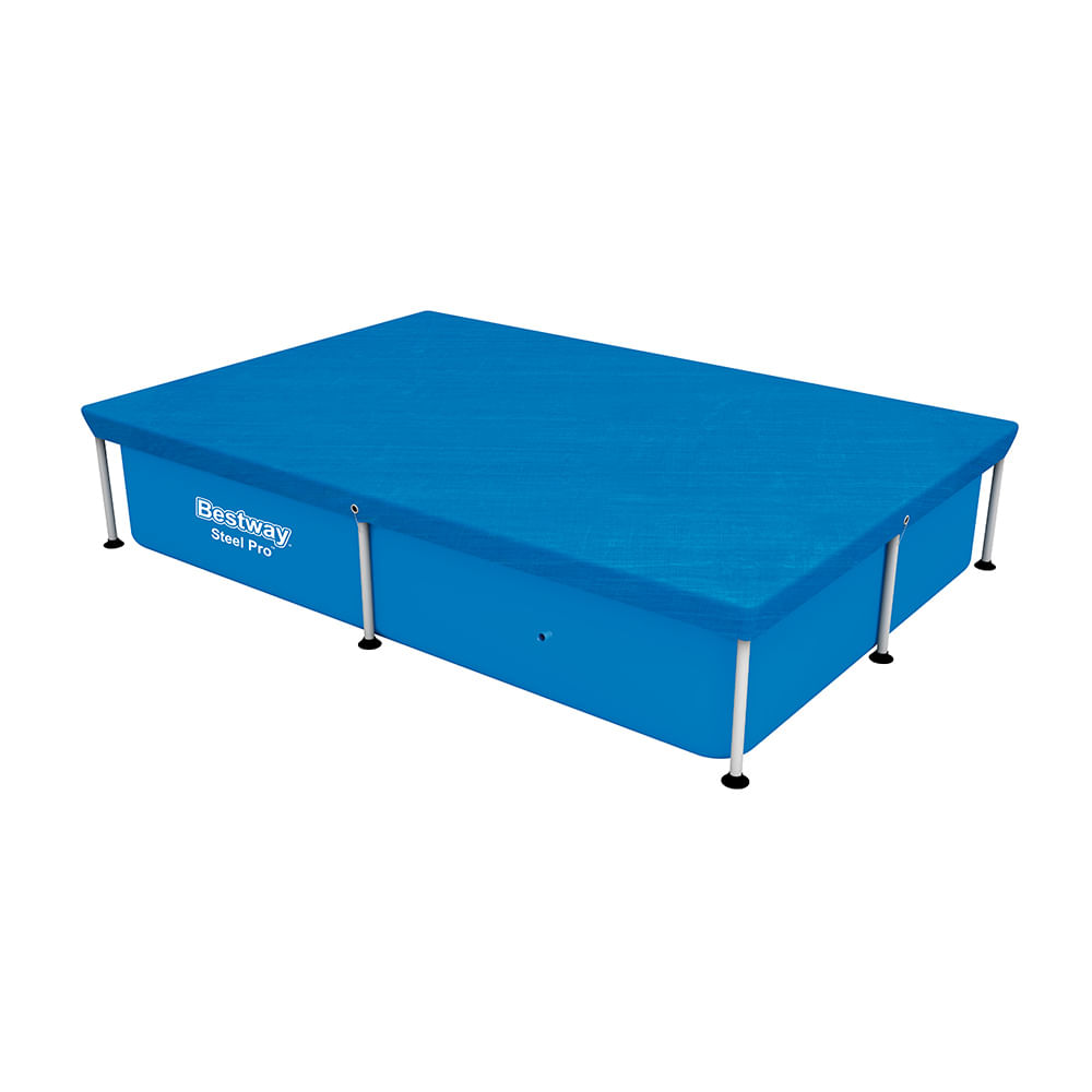 Cobertor Rectangular Bestway Flowclear™ 221x150cm Plástico Azul