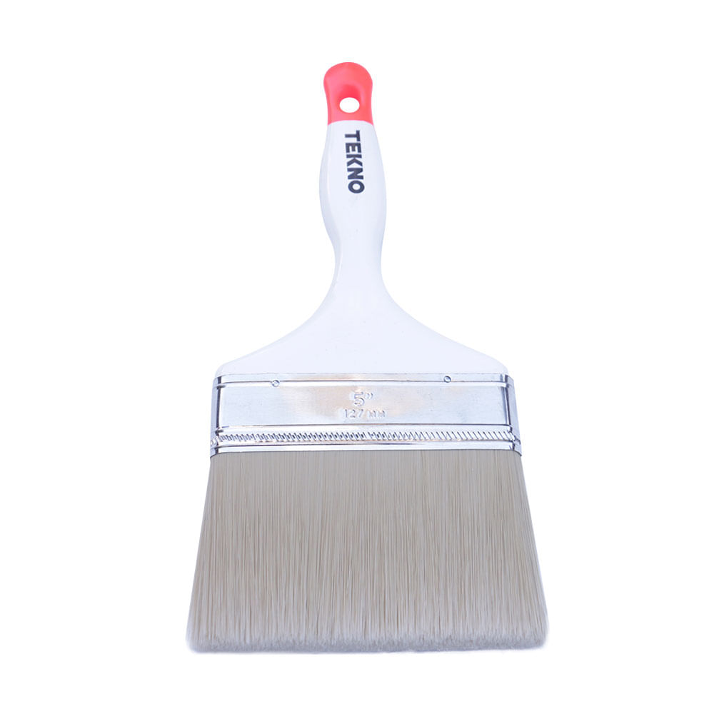 Brocha para látex Tekno 5" Blanco de Polipropileno