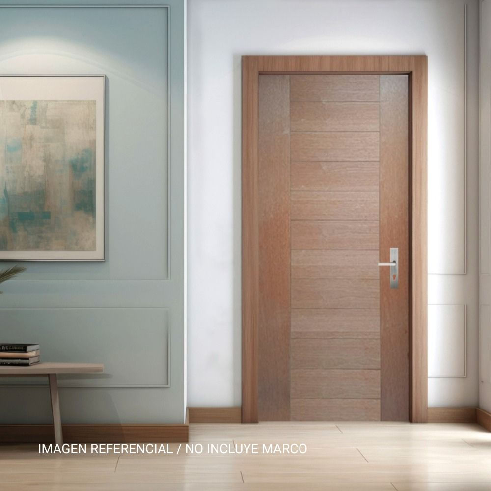 Puerta Zadar Brasil Natural 42x850x2070mm Dimfer