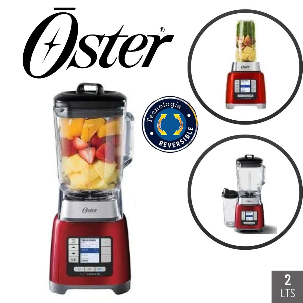 Licuadora Oster 2L ActiveSense con Blend N Go BLSTTDGRBG
