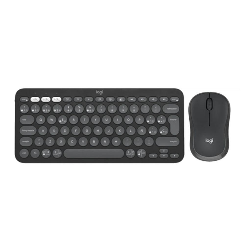 COMBO LOGITECH TECLADO K380S MOUSE M240 NEGRO