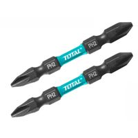 Set de Puntas de Impacto 65mm PH2 2pcs Total TACIM72PH265