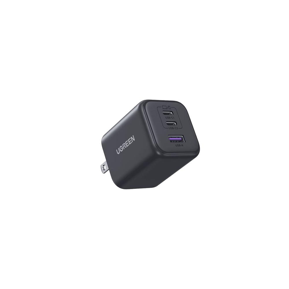 Cargador Ugreen 45W GaN 3 Puertos USB-C US 65155B