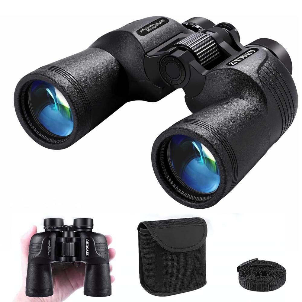 Binoculares Profesionales 10x50 Bak4 FMC Alta Definición para Naturaleza y Eventos