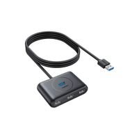 Hub Ugreen USB 3.0 a USB 4 Puertos con Adaptador Tipo C 40850