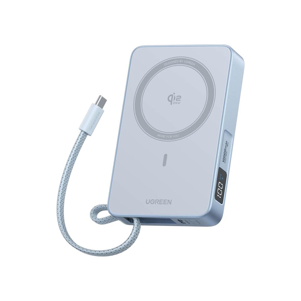 Power Bank Ugreen 25W 10000 mAh Magnético Inalámbrico 65958B