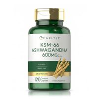 Ashwagandha KSM-66 600 mg (120 Tabletas) - Carlyle