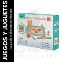 Juego de Galletera de Madera