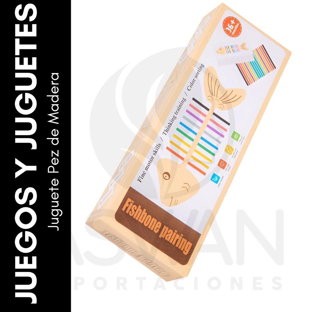 Juguete Pez de Madera