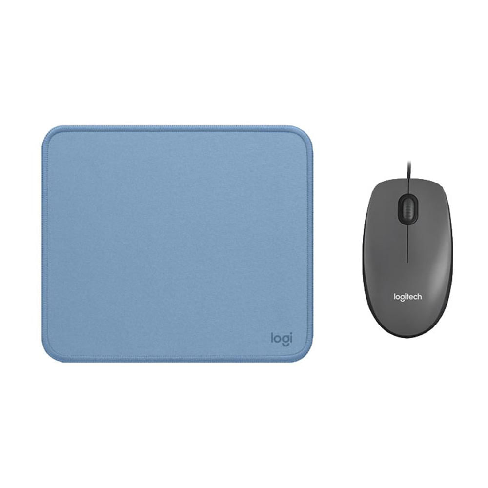 COMBO LOGITECH MOUSE M90 PAD MOUSE 200X230 AZUL