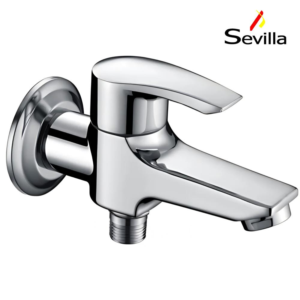 Llave para Lavandería Doble Salida Premium Cromado Sevilla