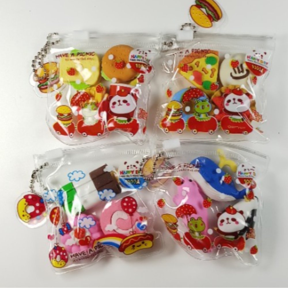 Resaltadores de en forma de Macarron de 6