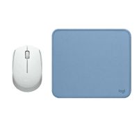 LOGITECH MOUSE M170 BLANCO PAD MOUSE 200x230 AZUL