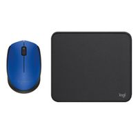 LOGITECH MOUSE M170 AZUL PAD MOUSE 200x230 NEGRO