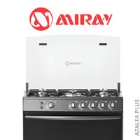 COCINA GENÉRICO 5 HORNILLAS NEGRO MOD AZALEA PLUS