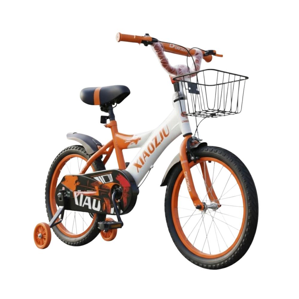 Bicicleta de Aprendizaje Equilibrio para Niños y Niñas Pedales Aro 16 Naranja