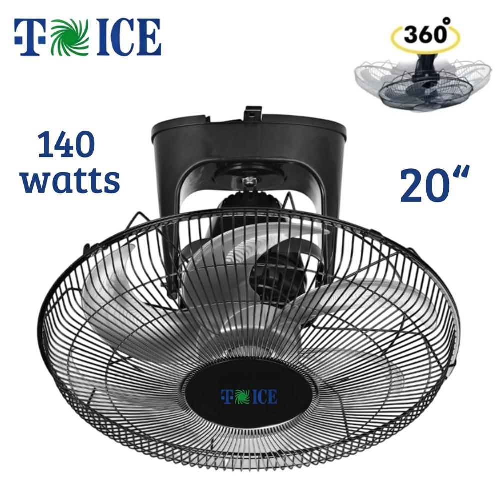Ventilador de Techo Orbital T-ICE 20 pulgadas Potente Motor 03 Vel