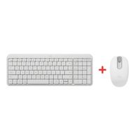KIT LOGITECH TECLADO K250 MOUSE M196 BLANCO