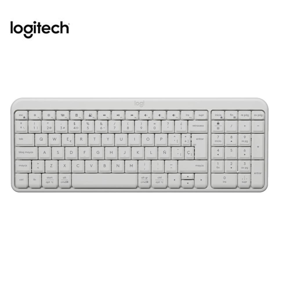 TECLADO LOGITECH K250 COLOR BLANCO