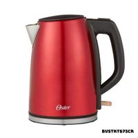HERVIDOR ELECTRICO OSTER ACERO INOXIDABLE 1.7 L ROJO - BVSTKT673CR