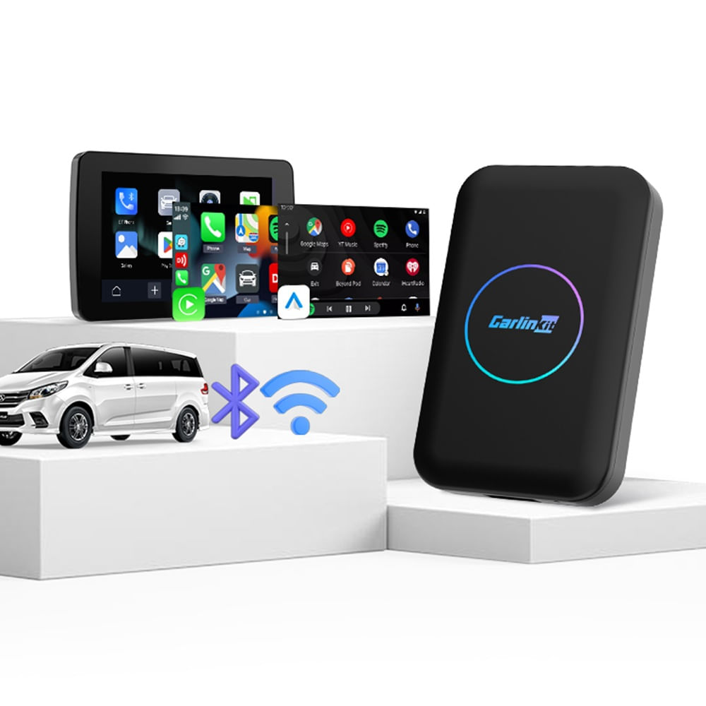 AI BOX LITE S CARLINKIT 4GB 32GB CARPLAY Y ANDROID AUTO INALÁMBRICO
