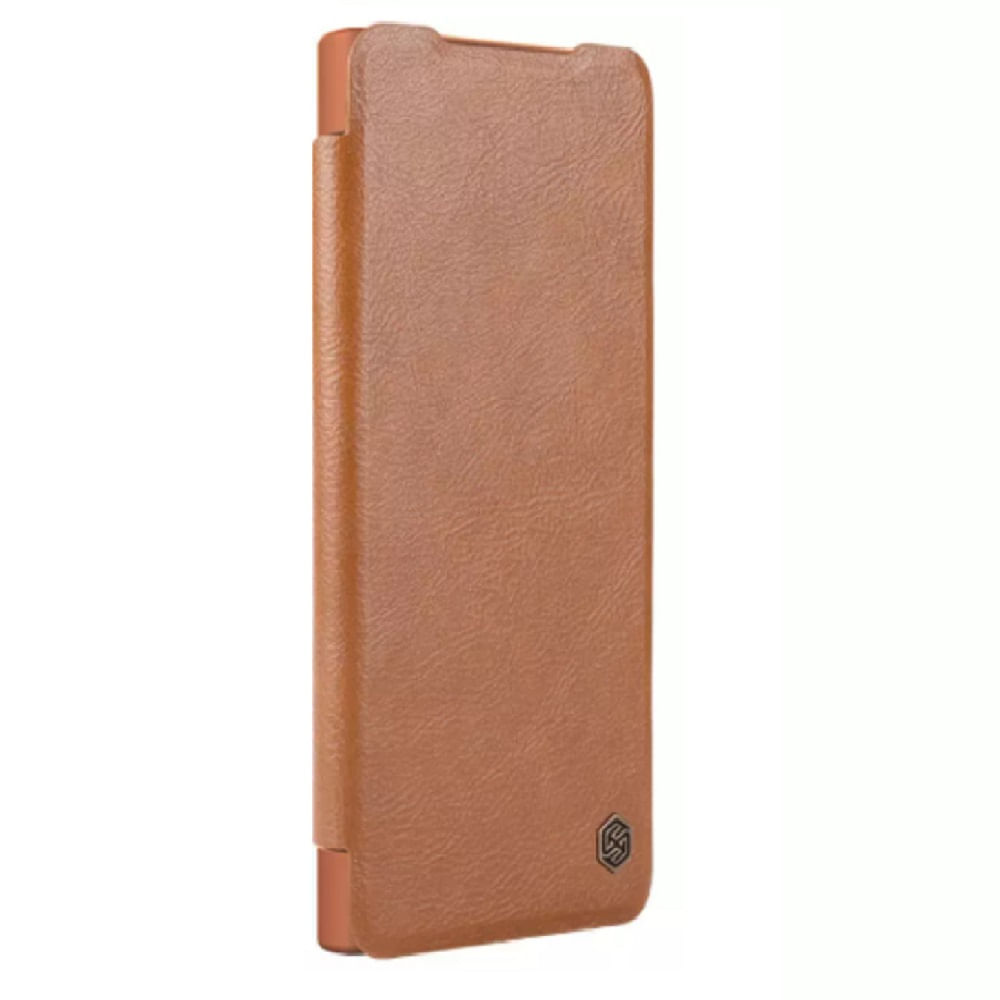 Case Qin Pro Leather para Samsung S25 Ultra - CAMEL