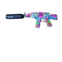 Pistola De Hidrogel Ak47 Rgb Bota Humo