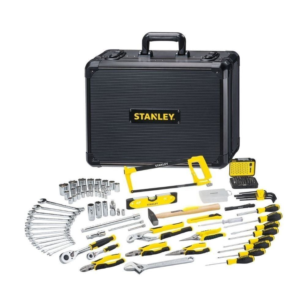 Caja de herramientas 142 piezas Stanley Amarillo