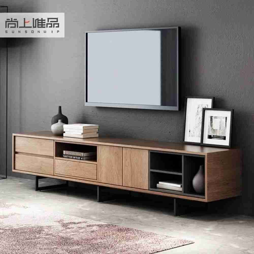 Mesa de TV Viyen con Canto Grueso Color Catania TU MESITA