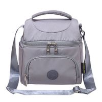 Lonchera Modelo Blu N1 - Kengar - Plomo Plata