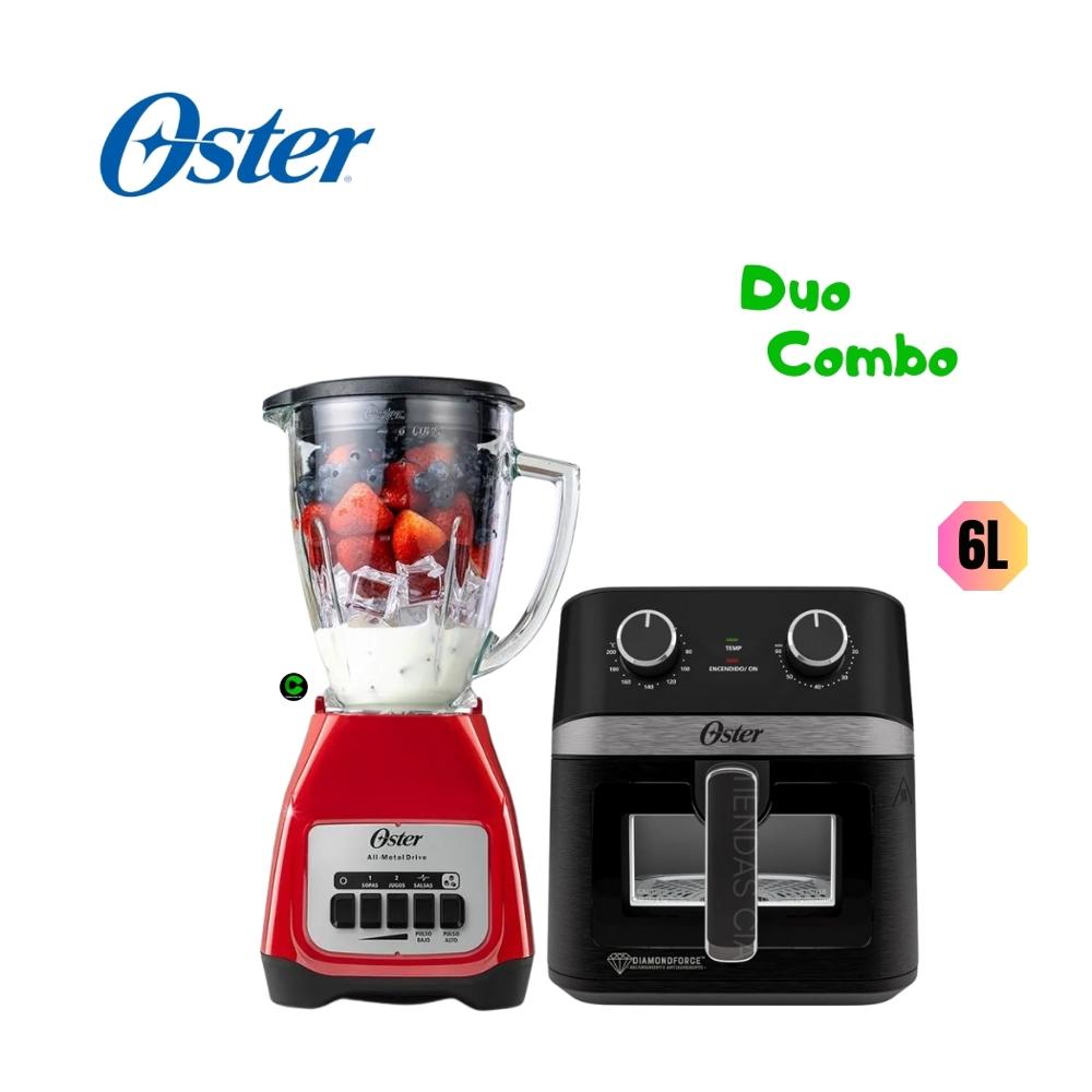Combo Oster Licuadora BLSTKAGRPB y Freidora Manual CKSTAF60WMDF