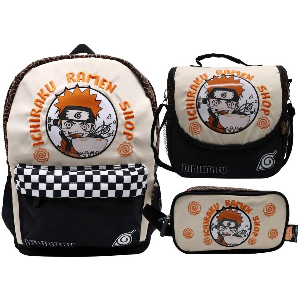 Pack Escolar Mochila Naruto Shippuden Oficio Pack Escolar Mochila Naruto Shippuden Oficio