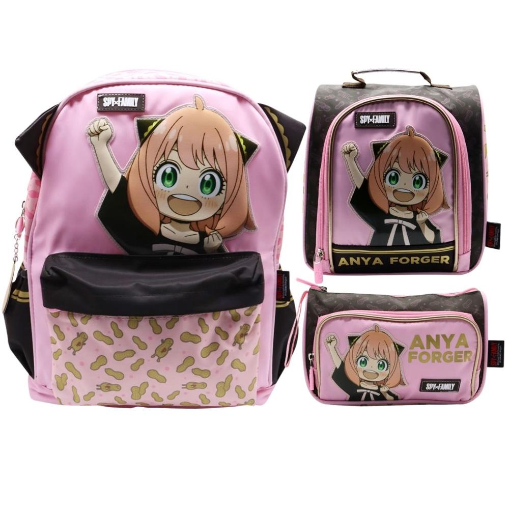 Pack Escolar Mochila Spy x Family Anya Anime Oficio Pack Escolar Mochila Spy x Family Anya Anime Oficio