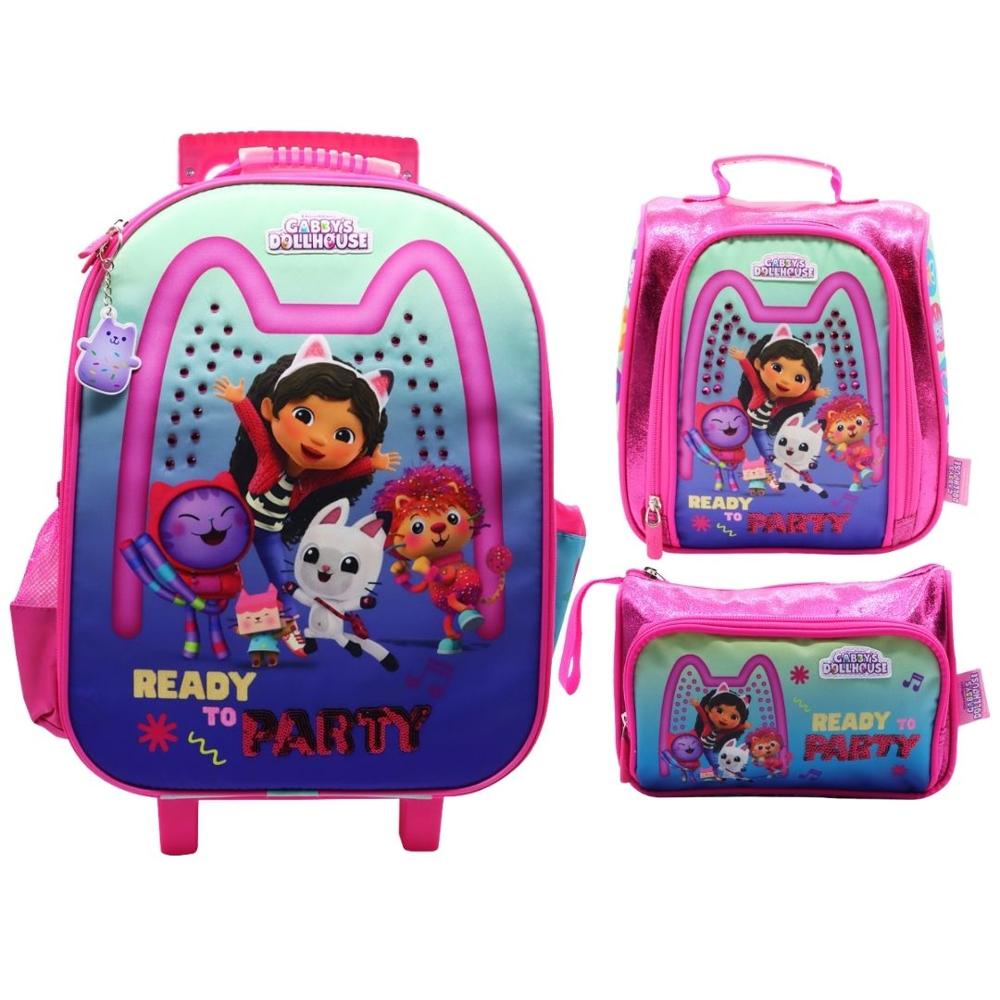 Pack Escolar Maleta Gabby Dollhouse Fiesta Oficio Pack Escolar Maleta Gabby Dollhouse Fiesta Oficio