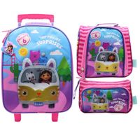 Pack Escolar Maleta Gabby Dollhouse La Pelicula Nido