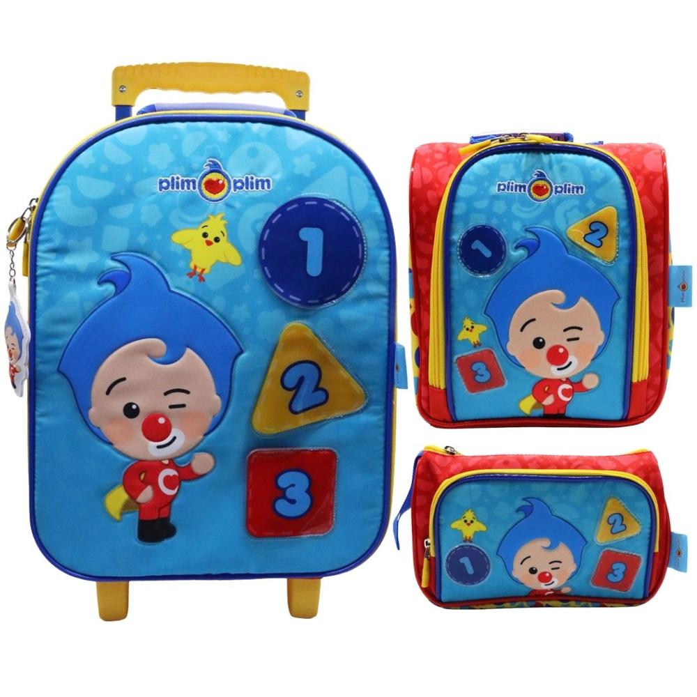 Pack Escolar Maleta Plim Plim Numeros Nido Pack Escolar Maleta Plim Plim Numeros Nido