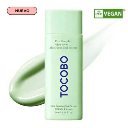 Protector Solar Tocobo Cica Calming Sun Serum SPF50+ PA++++ Protector Solar Tocobo Cica Calming Sun Serum SPF 50 + PA++++