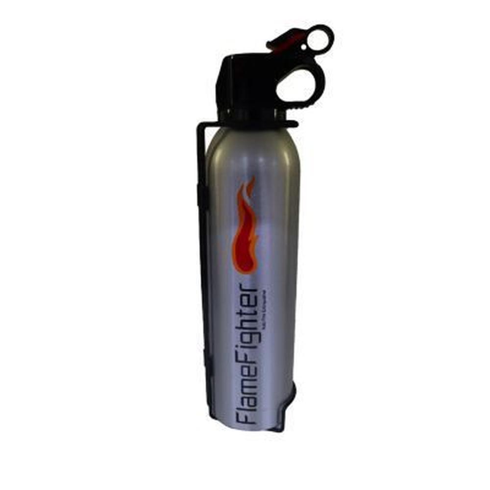 Extintor Deportivo para Carro PQS 0.5kg brackets Silver gris Extintor Deportivo para Carro PQS 0.5kg brackets Silver gris