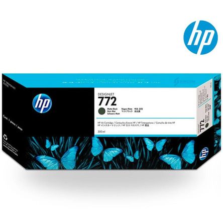 Cartucho de Tinta HP 772 Matte Black (CN635A) Original 300 ml
