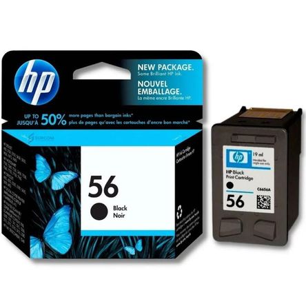 Cartucho HP 56 Negro C6656AL original